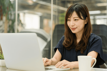 導入支援を担当したEXCEL女子スタッフの写真