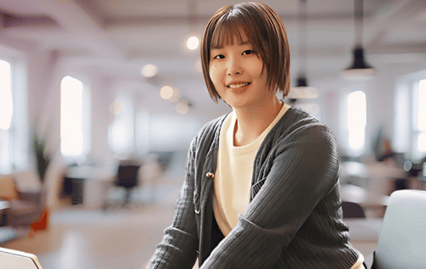 導入支援を担当したEXCEL女子スタッフの写真