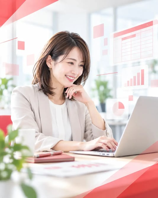 EXCEL女子のバックオフィス支援イメージ