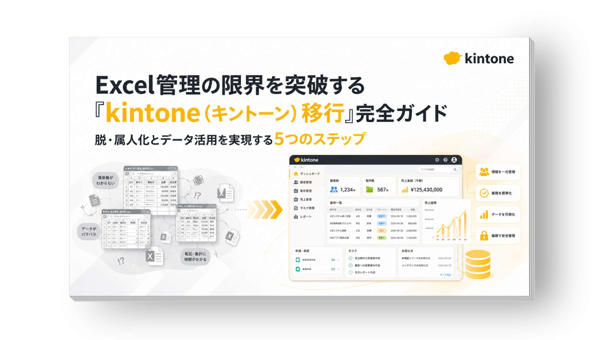 Excel管理の限界を突破する「kintone（キントーン）移行」完全ガイド｜コクー株式会社