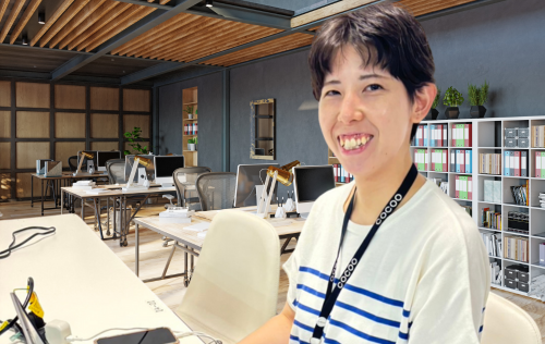 導入支援を担当したEXCEL女子スタッフの写真